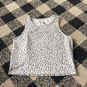 Balance Collection Crop Top Spotted Activewear - Women’s Size XL